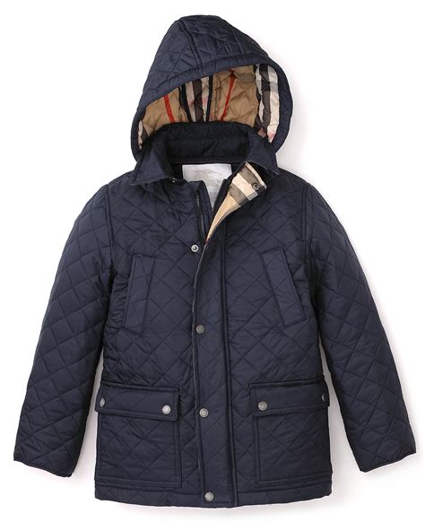 burberry boys' luke quilted jacket|Burberry Boys' Luke Quilted Jacket .